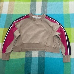 Free People Movement Intercept Cropped Pullover